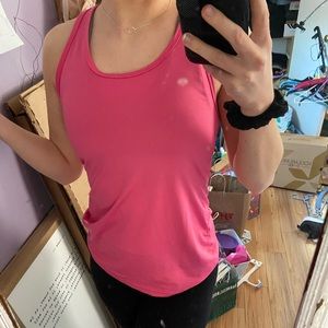 Pink Workout Tank Top